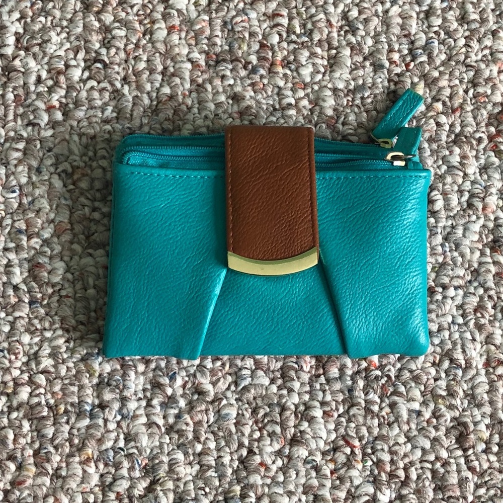 Teal wallet